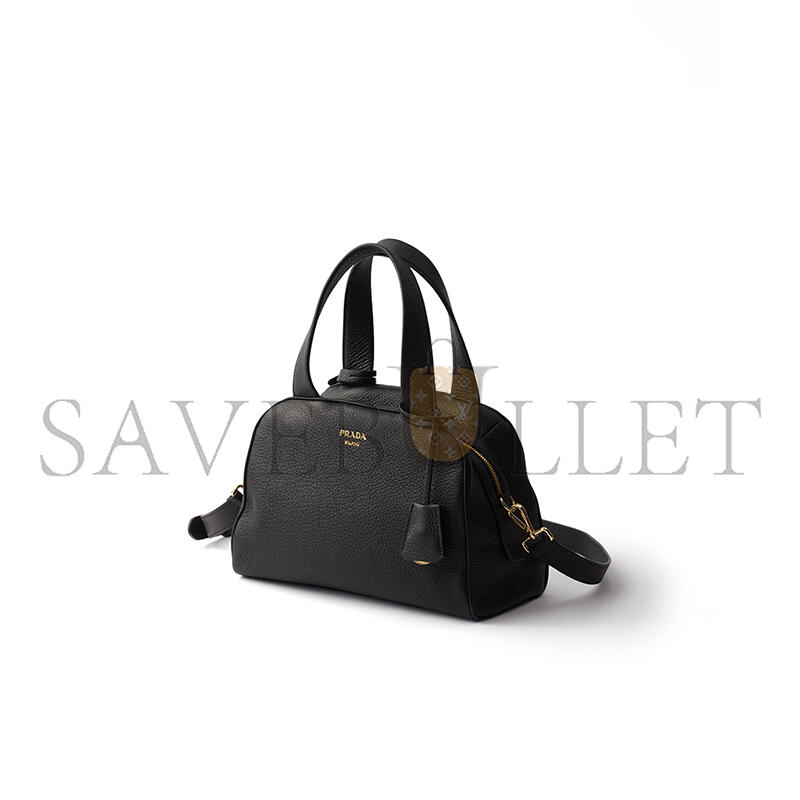 Pra*a medium leather top-handle bag 1bb149 (28*20*13cm)
